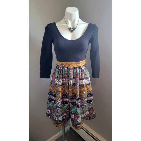 Maeve Dress w/ Ballet Neckline - Picture 1 of 8